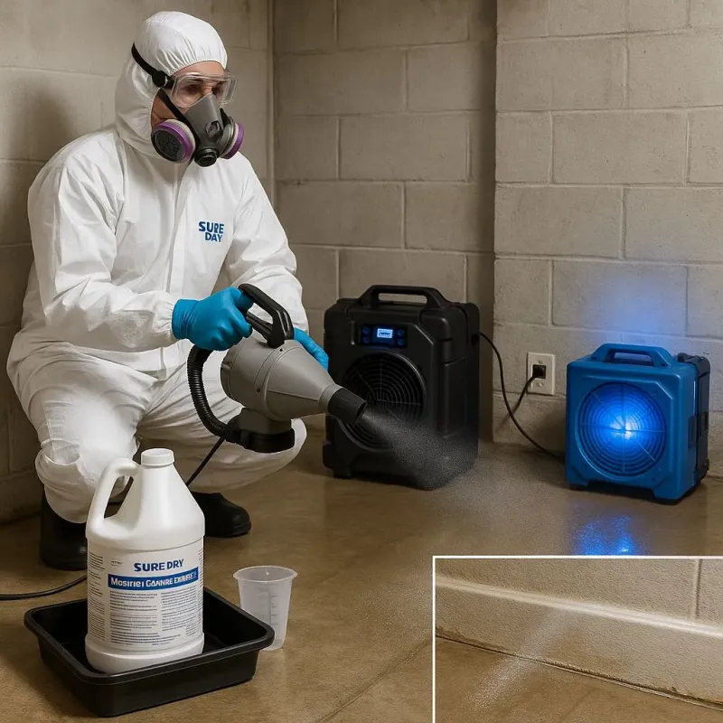 Sanitization and Odor Removal process in Greene County, NC