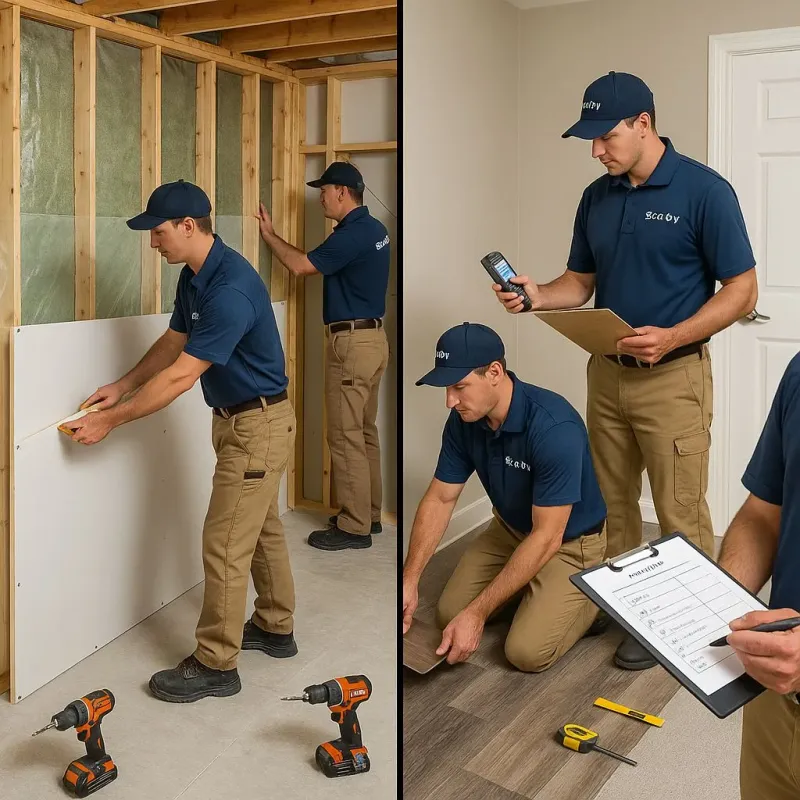 Repairs and Reconstruction process in Greene County, NC